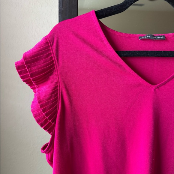 Pink Ruffle Sleeve Top - Picture 2 of 2